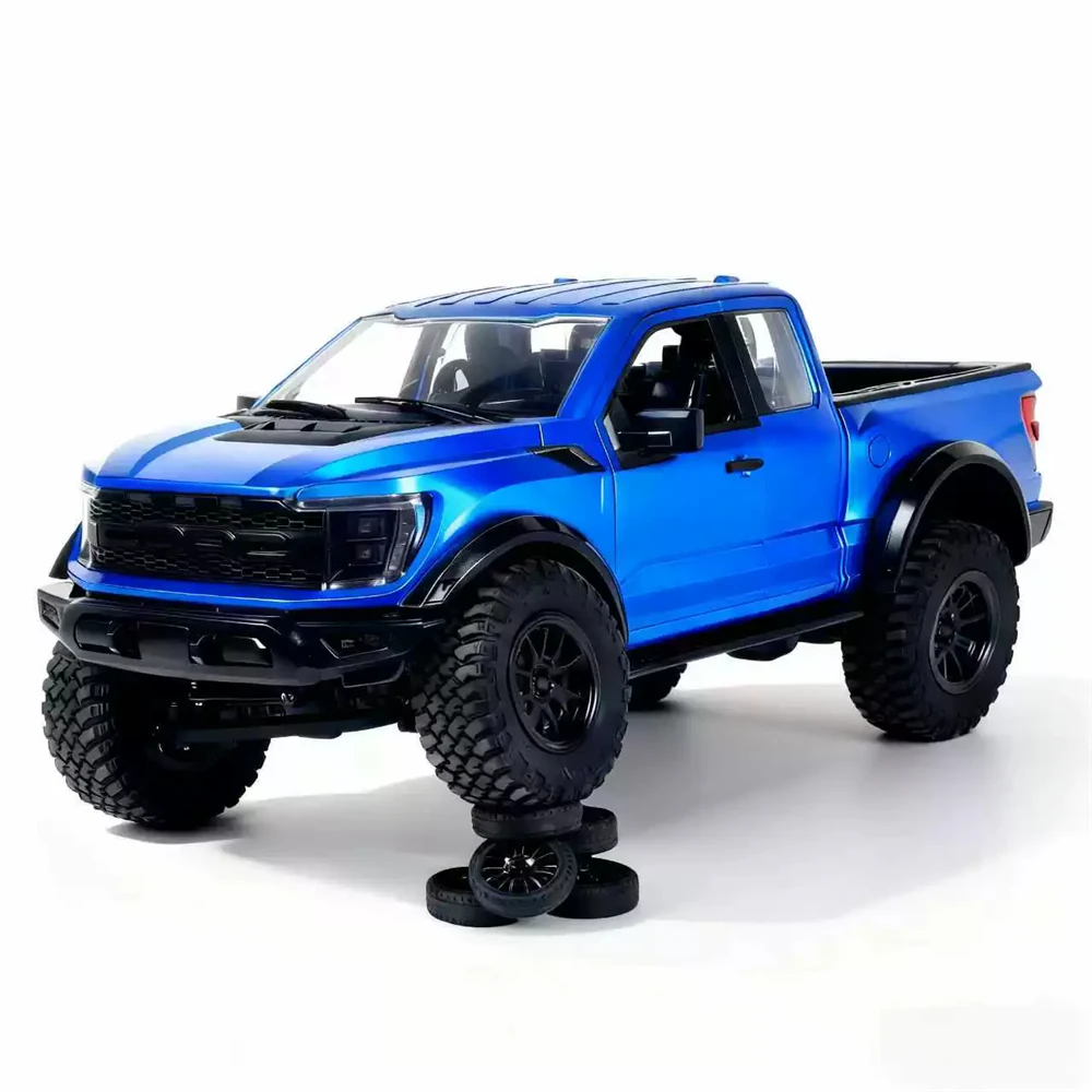 Hstar R12-01Q F150 RTR 1/12 2.4G 4WD RC Car Full Proportional Two Speed Rock Crawler Off-Road Truck Remote Control LED Light Metal Drive Shaft Gear Vehicles Models Toys — view 4
