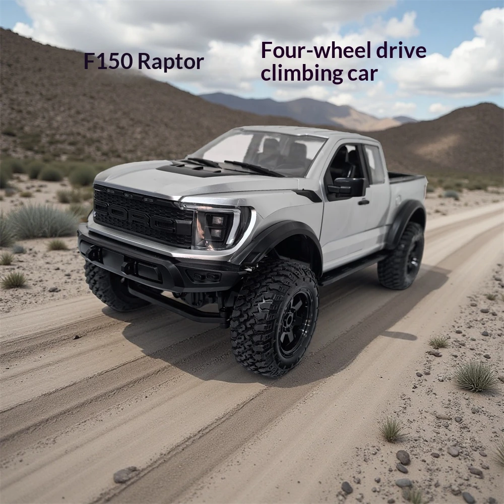 Hstar R12-01Q F150 RTR 1/12 2.4G 4WD RC Car Full Proportional Two Speed Rock Crawler Off-Road Truck Remote Control LED Light Metal Drive Shaft Gear Vehicles Models Toys — view 6