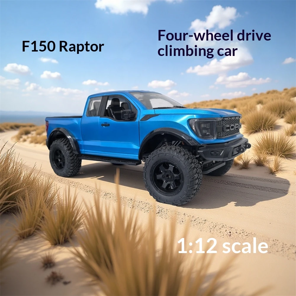 Hstar R12-01Q F150 RTR 1/12 2.4G 4WD RC Car Full Proportional Two Speed Rock Crawler Off-Road Truck Remote Control LED Light Metal Drive Shaft Gear Vehicles Models Toys — view 7