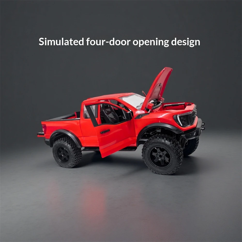 Hstar R12-01Q F150 RTR 1/12 2.4G 4WD RC Car Full Proportional Two Speed Rock Crawler Off-Road Truck Remote Control LED Light Metal Drive Shaft Gear Vehicles Models Toys — view 8