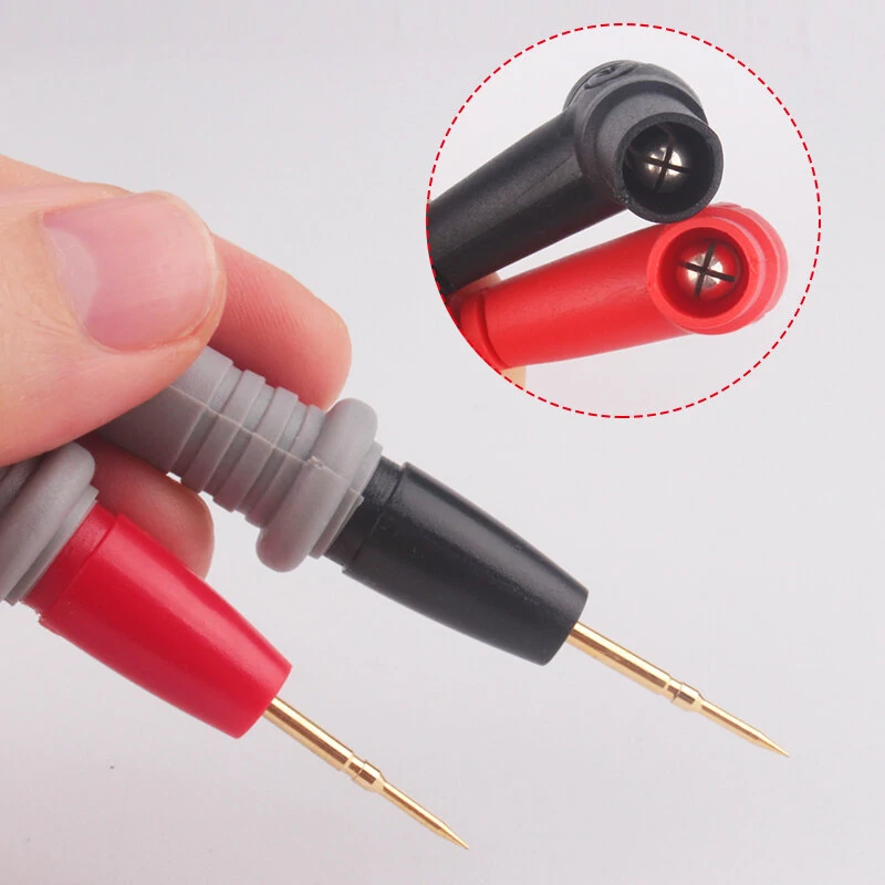 HT3001 Digital Multimeter Probe Test Leads Super Sharp and Fine Gold-plated Copp — view 2