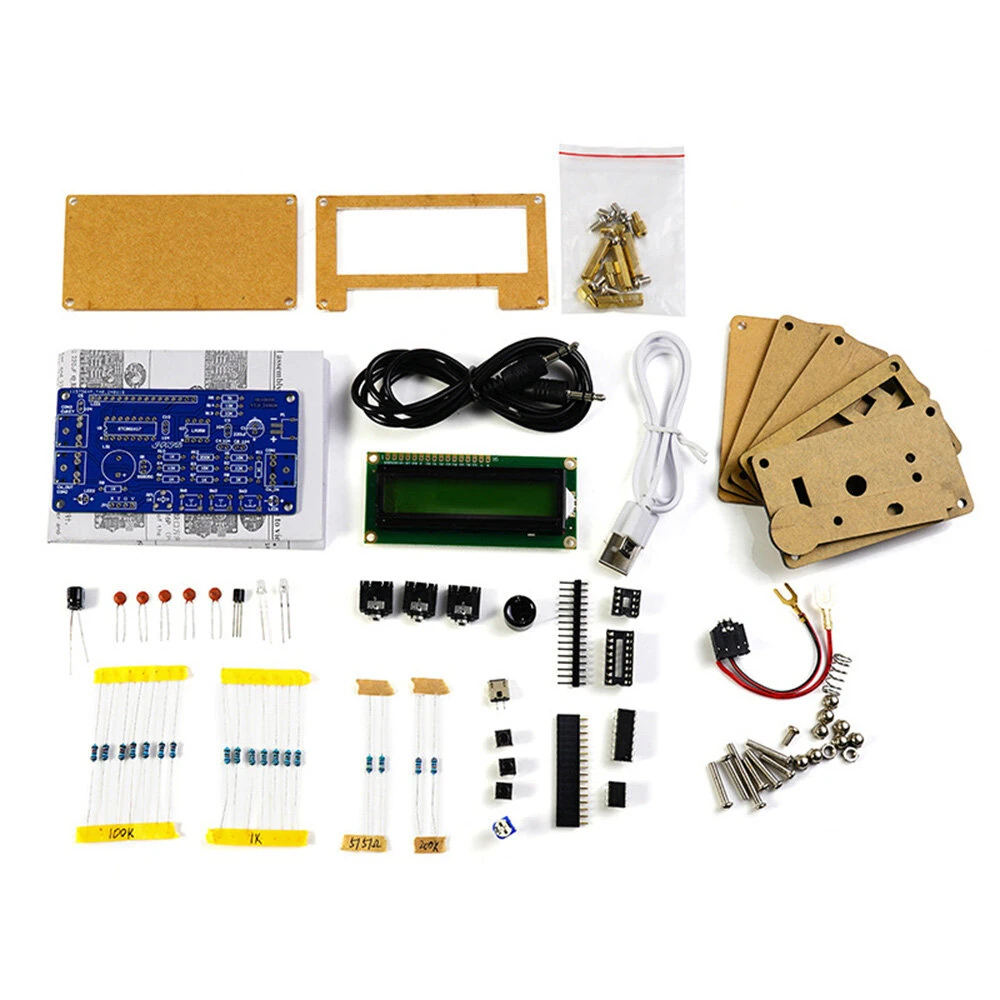 HU-069B CW Morse Code Decoder USB 5V Power Supply Adjustable Speed Audio Frequency Input External CW Key Buzzer Sound Radio Communication Kit — view 7
