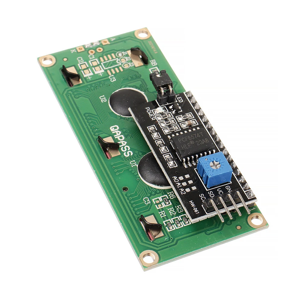 HW-060B 1602 LCD 5V Yellow-green Screen IIC I2C Interface Module 1602 LCD Display Adapter Board — view 5