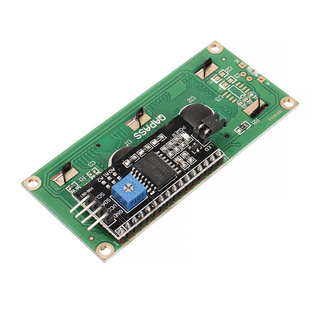 HW-060B 1602 LCD 5V Yellow-green Screen IIC I2C Interface Module 1602 LCD Display Adapter Board — view 7
