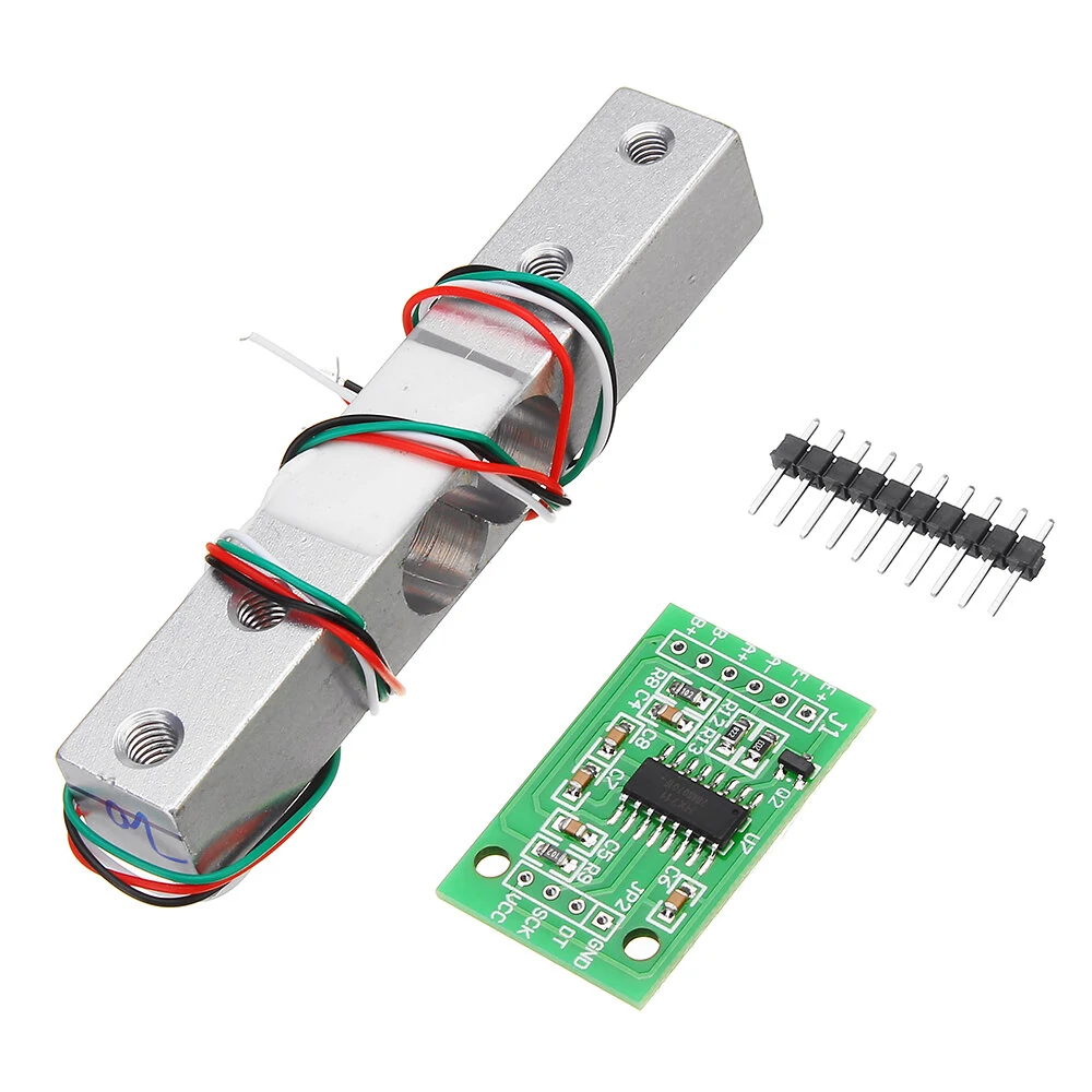 HX711 24bit AD Module + 1kg Aluminum Alloy Scale Weighing Sensor Load Cell Kit Geekcreit for Arduino - products that work with official Arduino boards