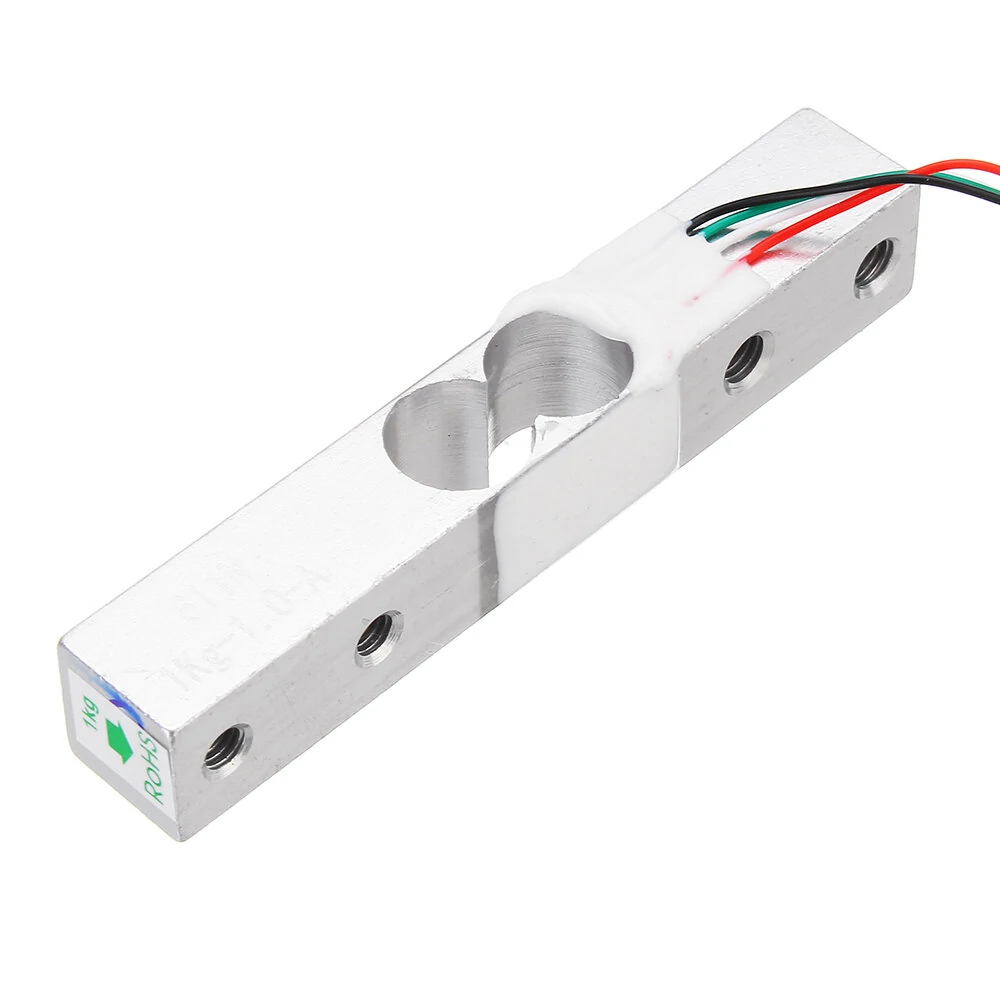 HX711 24bit AD Module + 1kg Aluminum Alloy Scale Weighing Sensor Load Cell Kit Geekcreit for Arduino - products that work with official Arduino boards — view 4