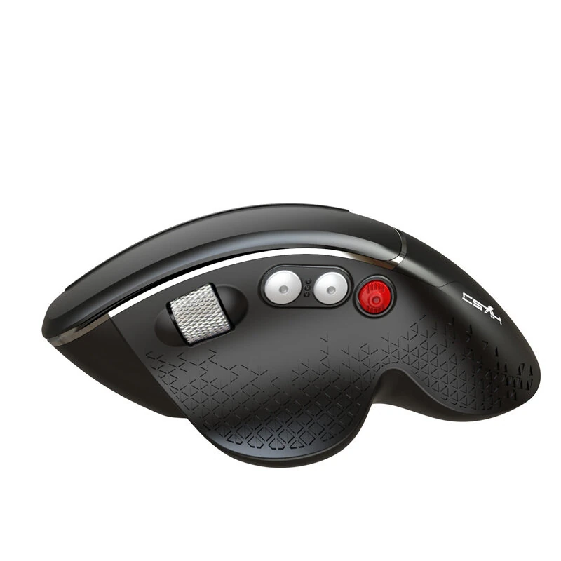 HXSJ T32 2.4G Wireless Vertical Gaming Mouse 1200-4800 DPI Aluminum Side Roller 6 Keys Ergonomic Design Anti Mouse Hand Gamer Mice for PC Laptop Computer — view 10