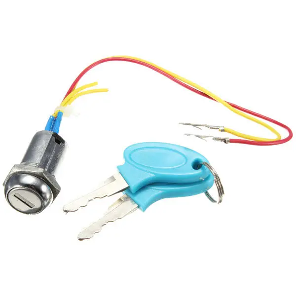 Ignition Switch Keys Lock for Motorcycle Electric Scooters Bike — view 3