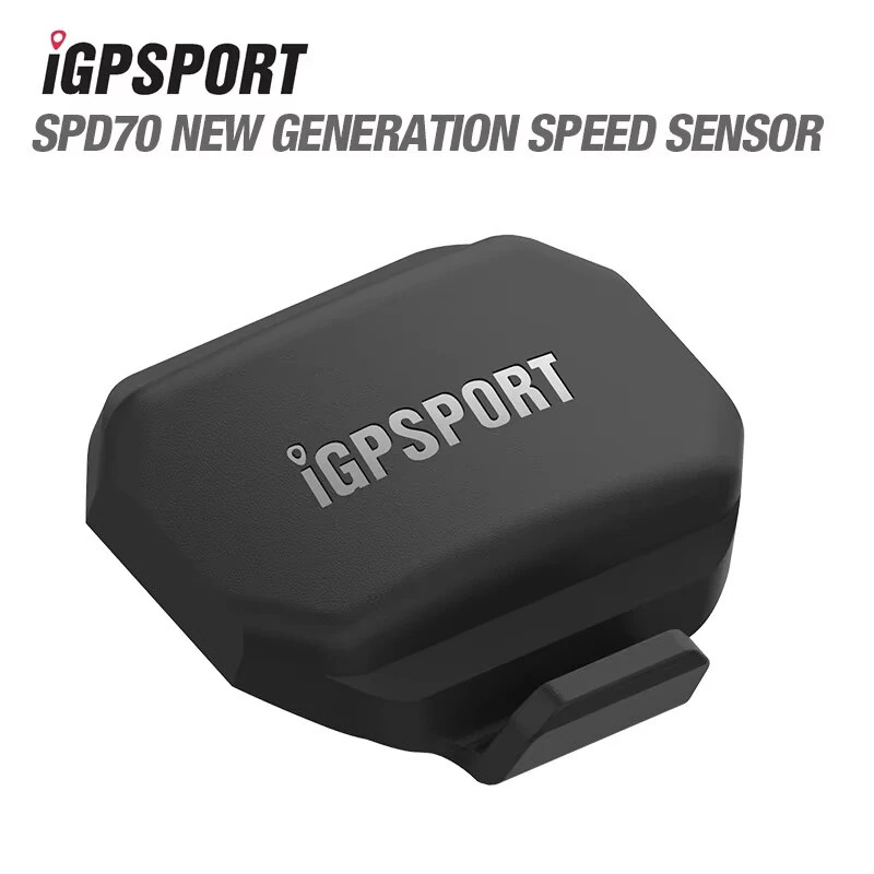 IGPSPORT SPD70 Bike Speed Sensor Wireless Bluetooth ANT+ IPX7 Waterproof Speedometer for Garmin BrytoniGS10S iGS520 iGS620 Bike Computer — view 3