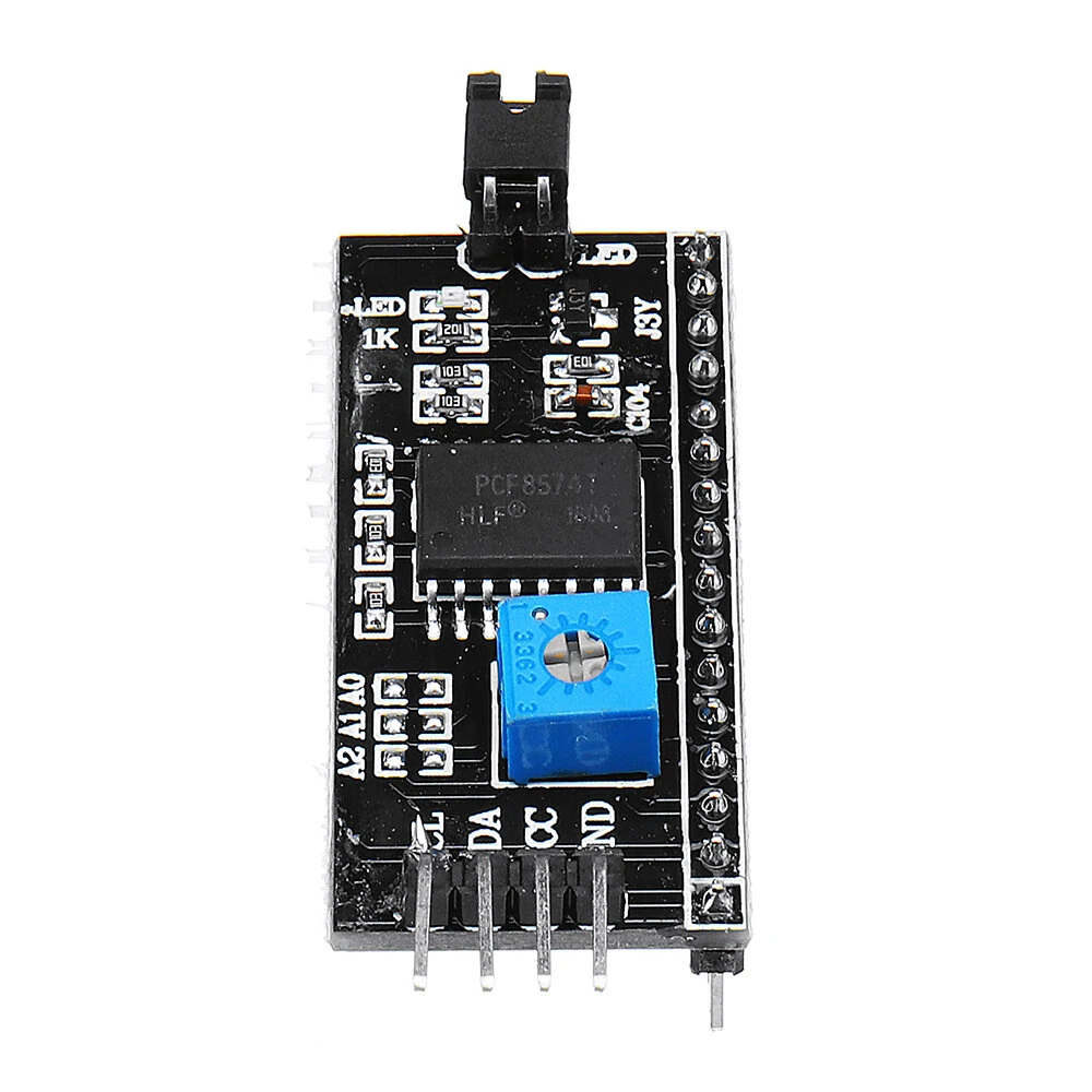 IIC I2C TWI SP Serial Interface Port Module 5V 1602 LCD Adapter Geekcreit for Arduino - products that work with official Arduino boards — view 5