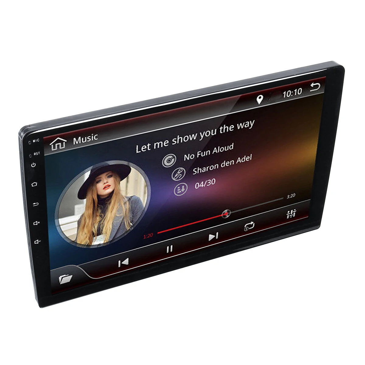 IMars 10.1 Inch 2Din for Android 10.0 Car Stereo Radio 2+32G IPS 2.5D Touch Screen MP5 Player GPS WIFI FM with Backup Camera — view 4