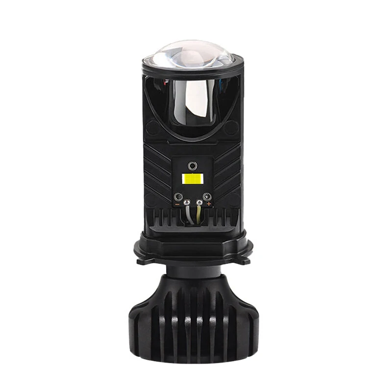 Infitary 12-36V Pair H4 LED Projector Headlight 6500K 55W Headlamp Universal for Cars and Motorcycles IP68 Waterproof — view 2