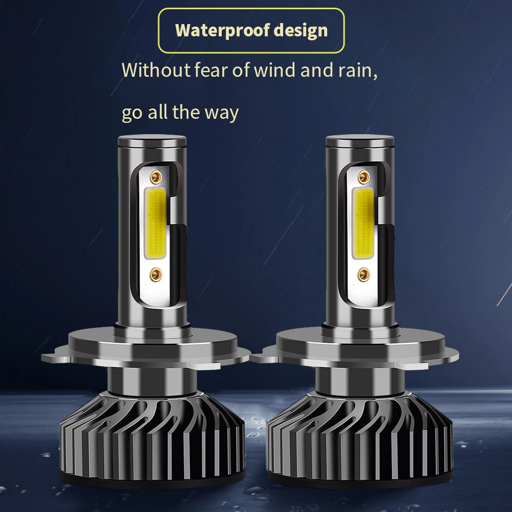 INFITARY 12V H4 H7 H11 COB LED Car Headlight Bulbs Super Bright Modified Auto Light F2 — view 10