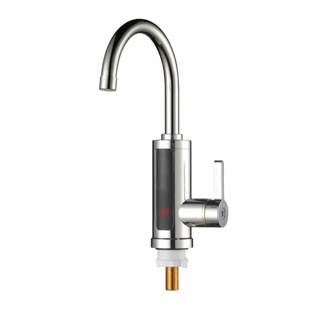 Instant 3000W Electric Heating Faucet 110V/220V Rapid Heating Adjustable Temperature IPX4 Waterproof for Kitchen Bathroom — view 4