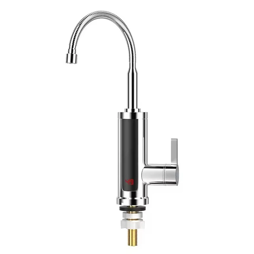 Instant 3000W Electric Heating Faucet 110V/220V Rapid Heating Adjustable Temperature IPX4 Waterproof for Kitchen Bathroom — view 6