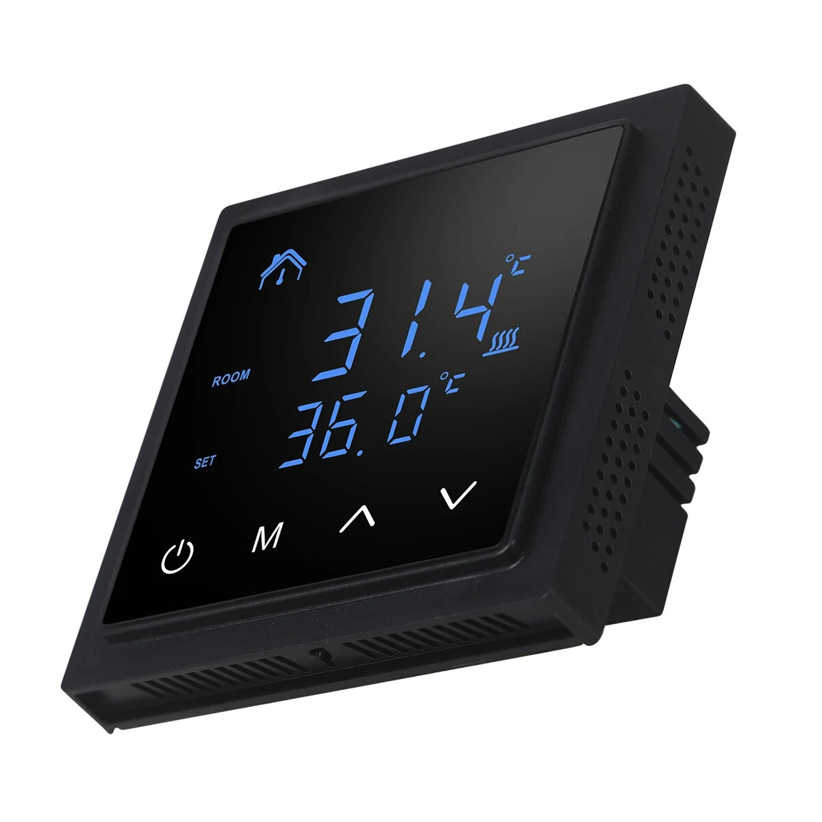 Intelligent Thermostat 16A Floor Heating Temperature Controller with LED Touch Screen 85-265V Electric Heating Control — view 3