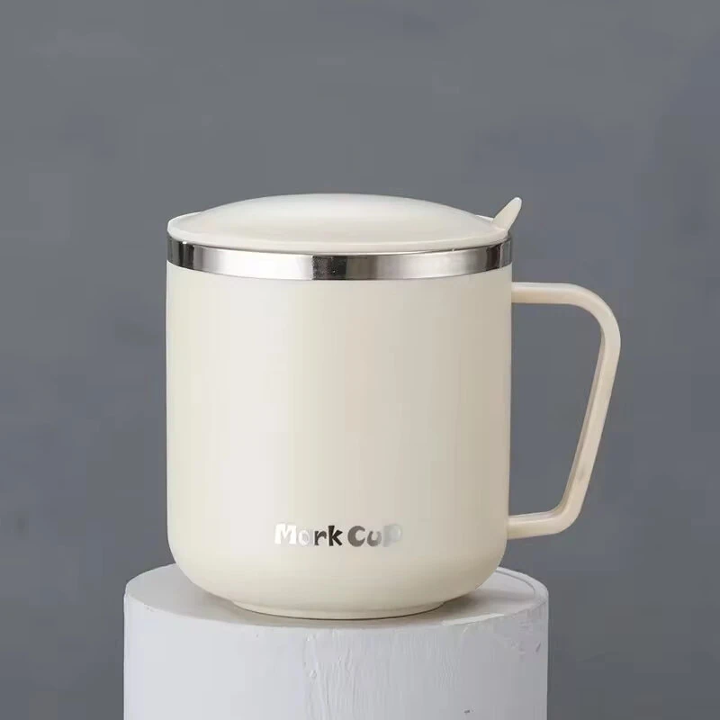 IPRee 400ml Portable Thermal Water Bottle 304 Stainless Steel Coffee Thermos Cup with Handle Leakproof Vacuum Flask Insulated Cup — view 10