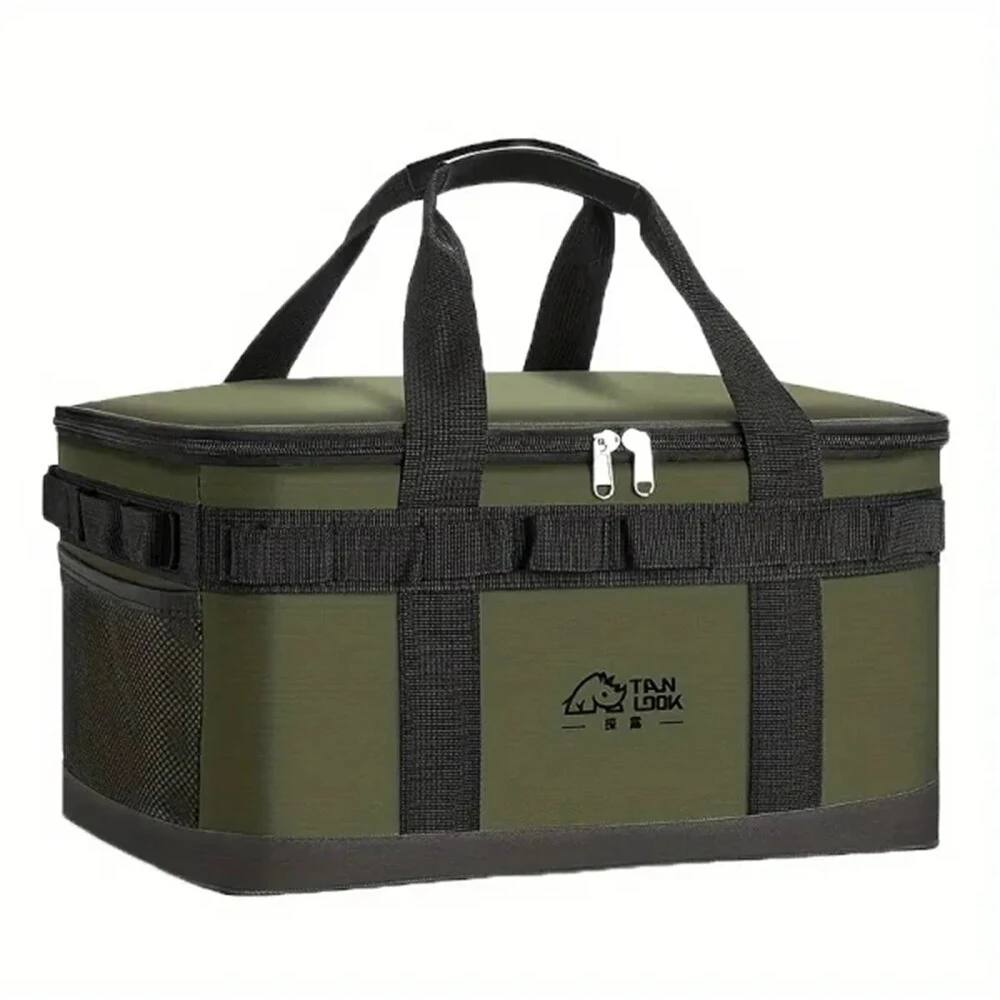 IPRee Camping Storage Bag Tableware Storage Bag Camping Cooking Utensil Organizer Cookware Utensils Kit Bag for Camping Picnic Bag — IPRee