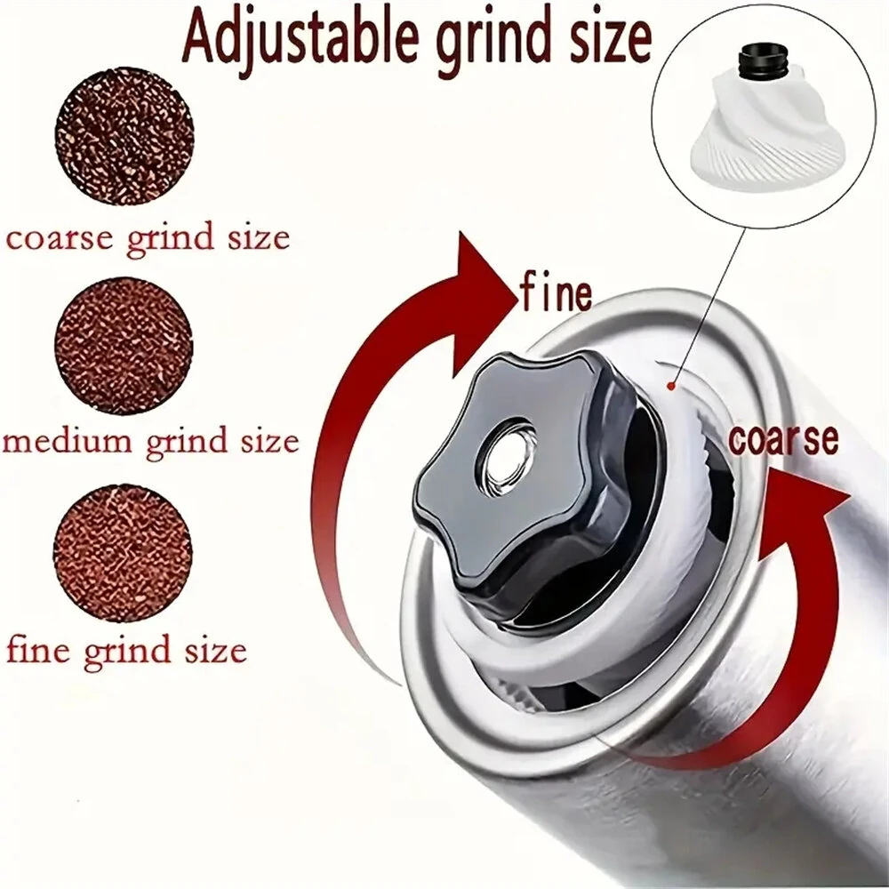 IPRee Grinder Machine Manual Coffee Grinder for Home Kitchen Multifunctional Coffee Bean Grinder Handmade Coffee Nuts Beans Grinder — view 5