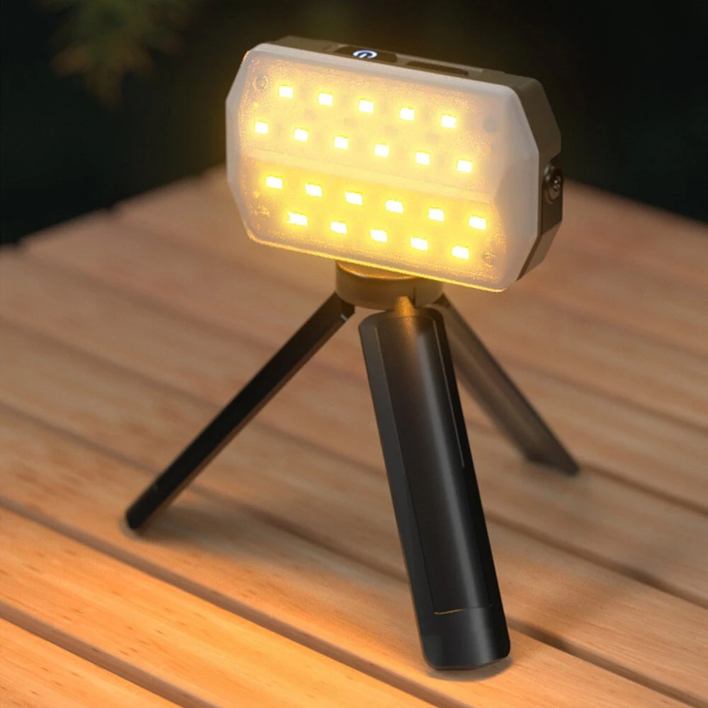 IPRee LED Camping Tent Light USB Rechargeable Searchlight High Power Outdoor Emergency Lighting Waterproof Portable Hanging Night Lamps — view 9