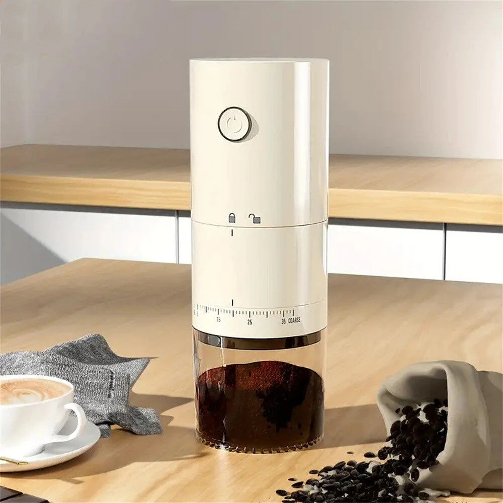 IPRee Mini Electric Coffee Machine Hand pressed Portable Espresso Maker Travel Coffee Machine Hand Pressure Coffee Machine for Camping
