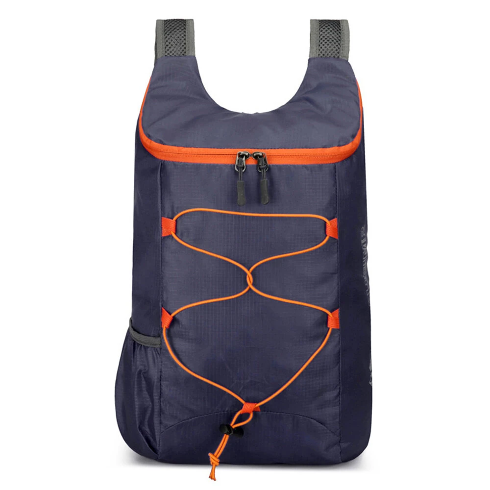 IPRee Multifunctional Outdoor Folding Backpack High Density Lightweight Waterproof Nylon Fabric Sports Bag for Camping Hiking Travel — view 10
