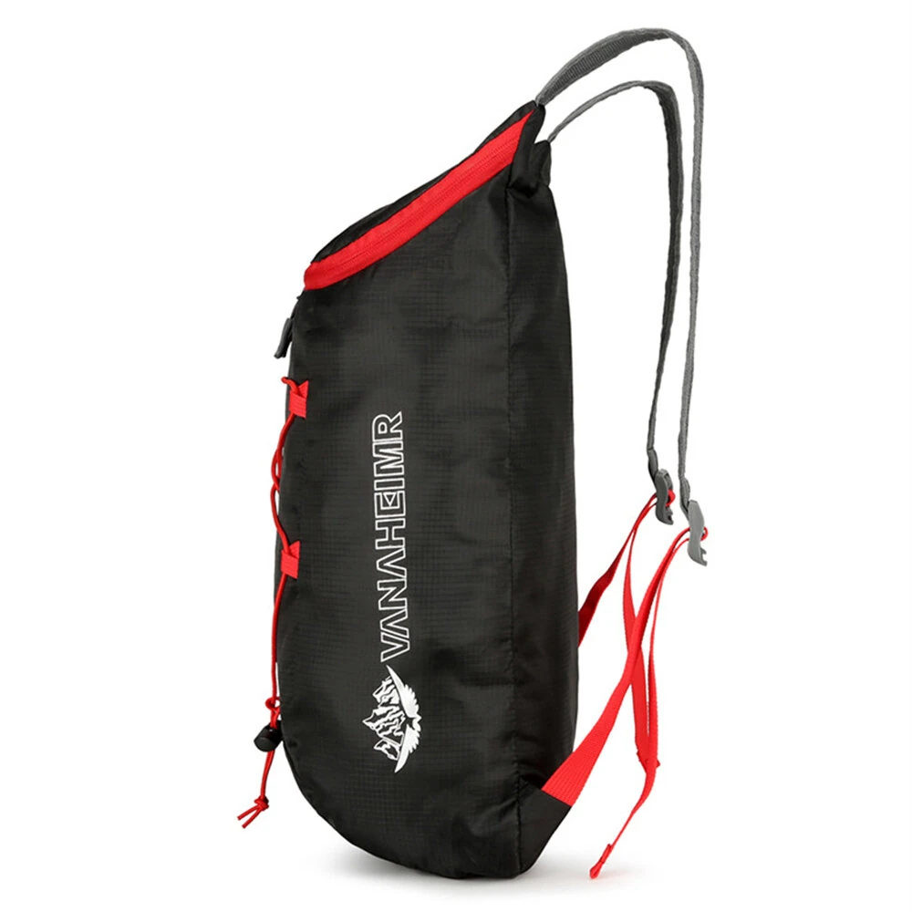 IPRee Multifunctional Outdoor Folding Backpack High Density Lightweight Waterproof Nylon Fabric Sports Bag for Camping Hiking Travel — view 8