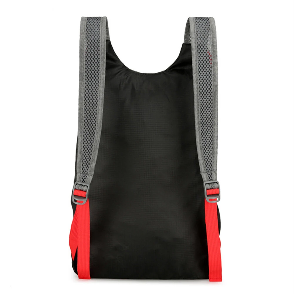 IPRee Multifunctional Outdoor Folding Backpack High Density Lightweight Waterproof Nylon Fabric Sports Bag for Camping Hiking Travel — view 9