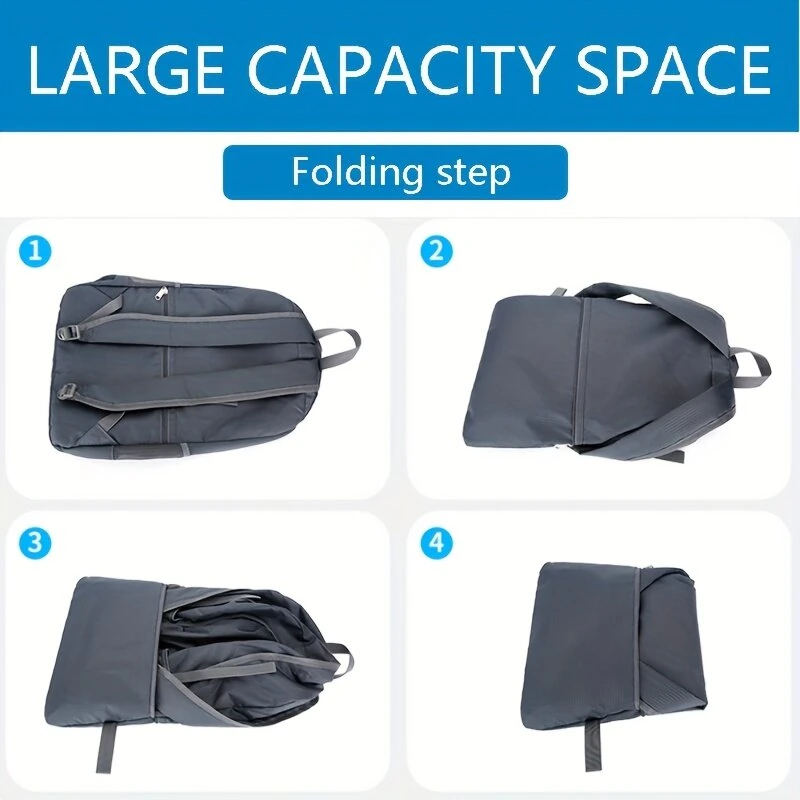 IPRee Outdoor Foldable Ultralight Backpack for Camping Travel Hiking Men Women Waterproof Fishing Cycling Folding Backpack Daypack — view 4