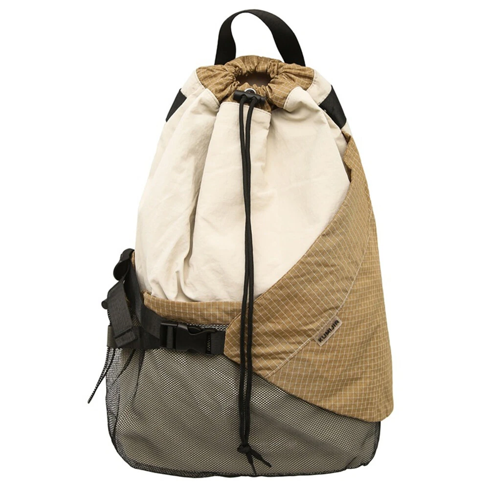 IPRee Outdoor Multifunction Waterproof Camping Travel Drawstring Backpack Men Women Techwear Style Hip Hop Crossbody Laptop Bag — view 10