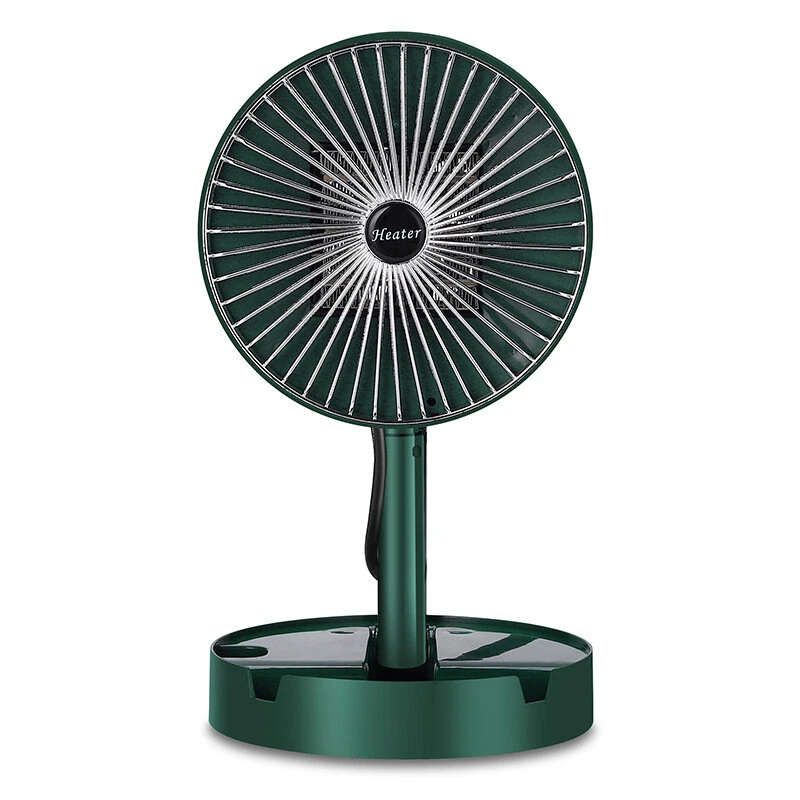 IPRee Portable Fast Heating Fan Heater 800W Electric Vertical Desktop PTC Small Portable Folding Telescopic Hot Air Blower — view 10