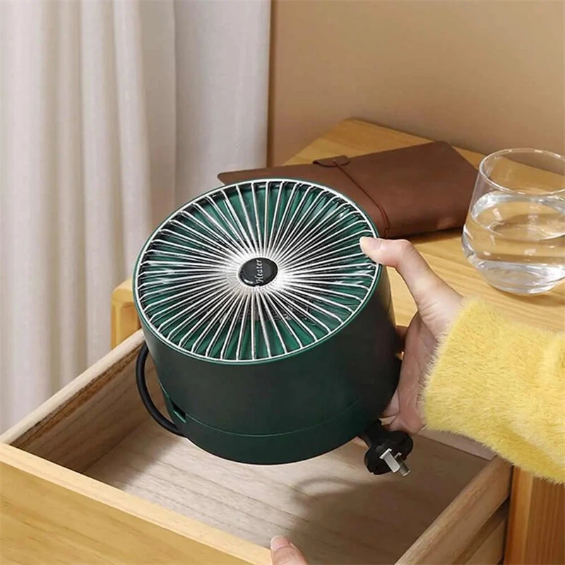 IPRee Portable Fast Heating Fan Heater 800W Electric Vertical Desktop PTC Small Portable Folding Telescopic Hot Air Blower — view 7
