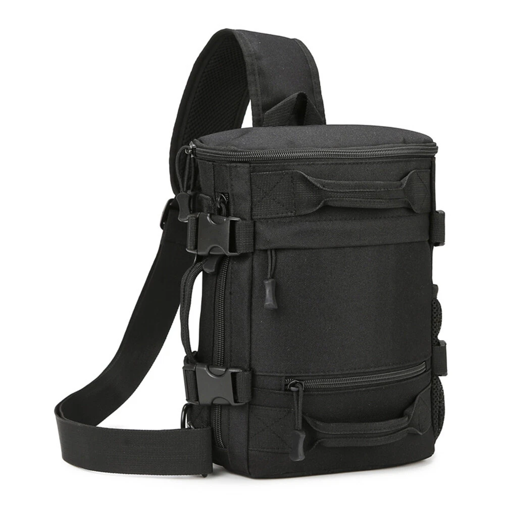 IPRee Tactical Camping Chest Bag Outdoor Hiking Trekking Fishing Cycling Pack Portable Travel Sports Luggage Rucksack Fanny Pack — view 8