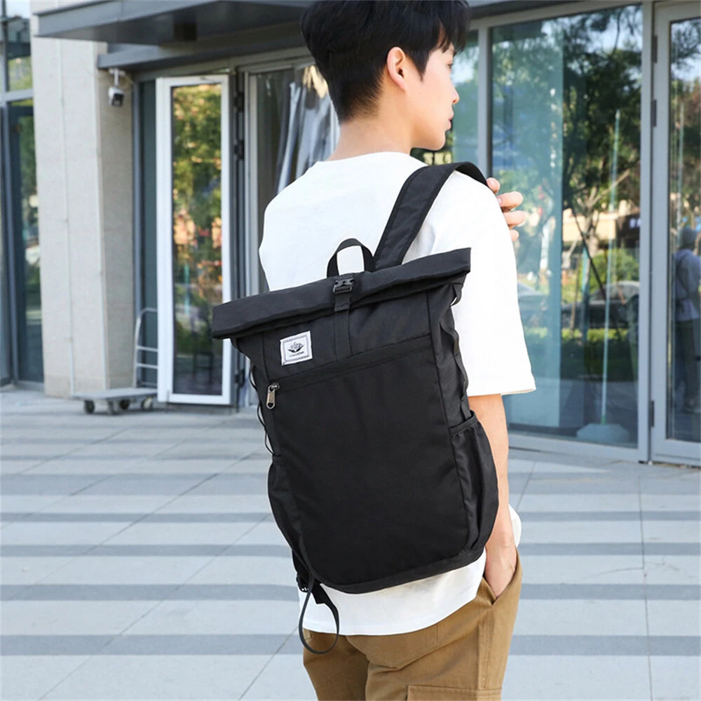 IPRee Ultralight Foldable Backpack Outdoor Travel Hiking Daypack Waterproof Leisure Climbing Camping Lightweight Backpack for Men Women School Sports Bag — view 5