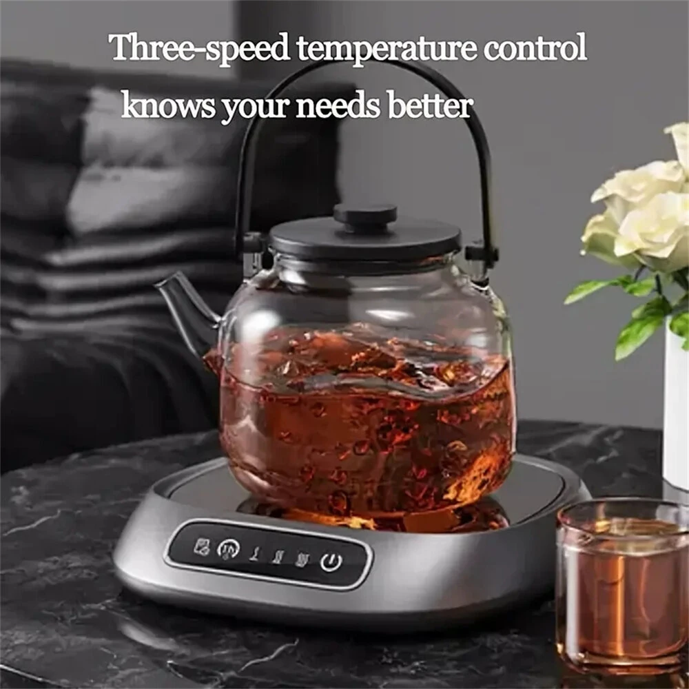 IPRee USB-Powered Smart Beverage Heating Pad with 3-Speed Adjustable Temperature Control, 3-Beep Alert System & Auto Shutoff - USB-Powered Coffee & Tea Warmer with, Ideal for Home/Office Use, Coffee Machine Accessorie — view 5