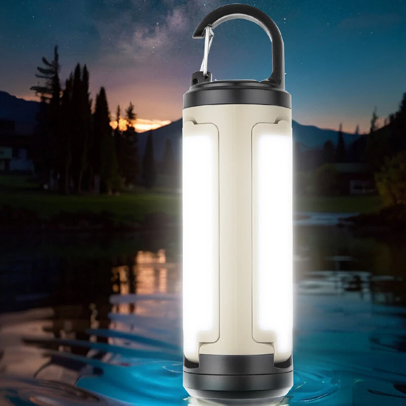 IPRee USB Rechargeable Flashlight Powerful 1200mAh Mini LED Camping Lanterns Warm White Light Haning Outdoor Camping Light — view 3
