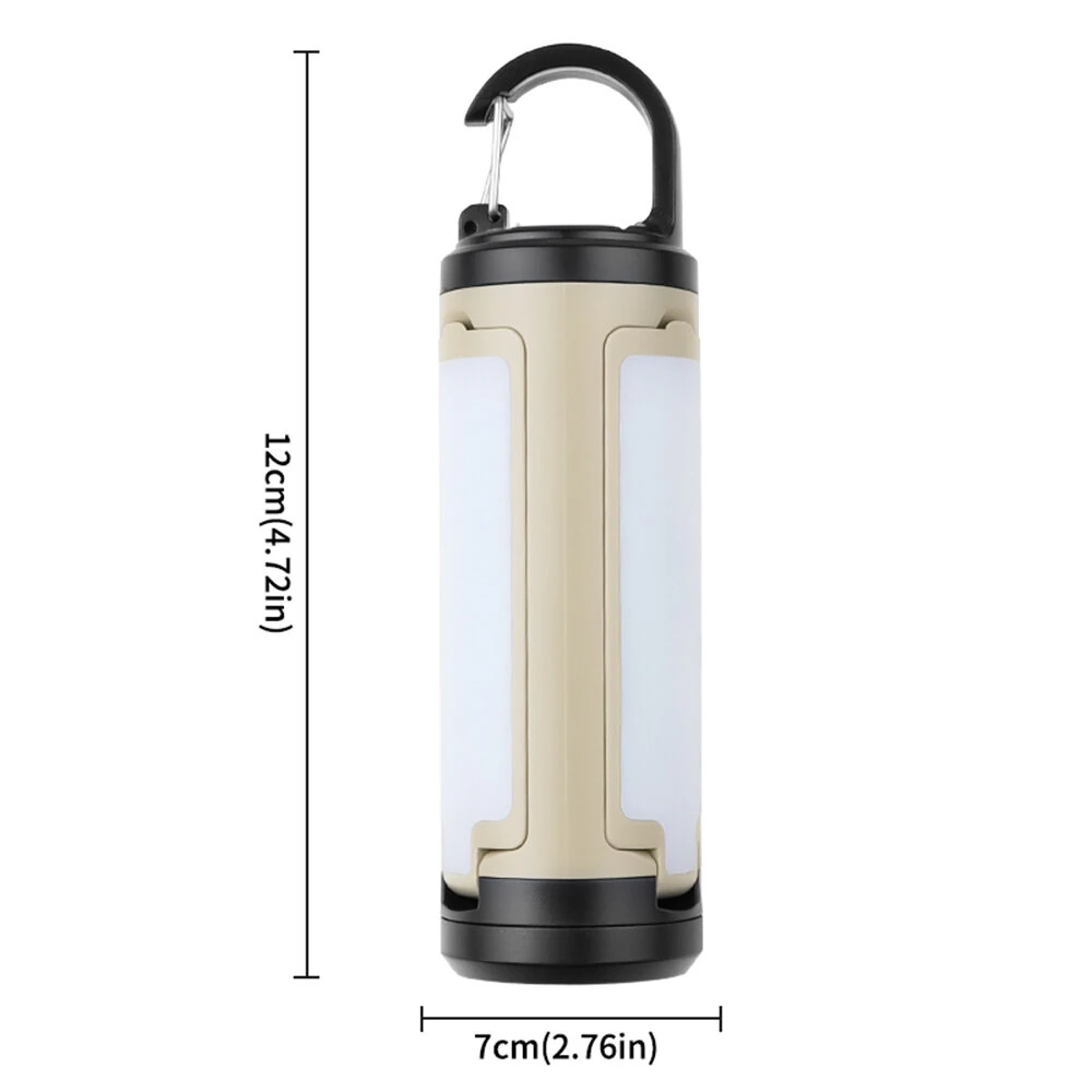 IPRee USB Rechargeable Flashlight Powerful 1200mAh Mini LED Camping Lanterns Warm White Light Haning Outdoor Camping Light — view 8
