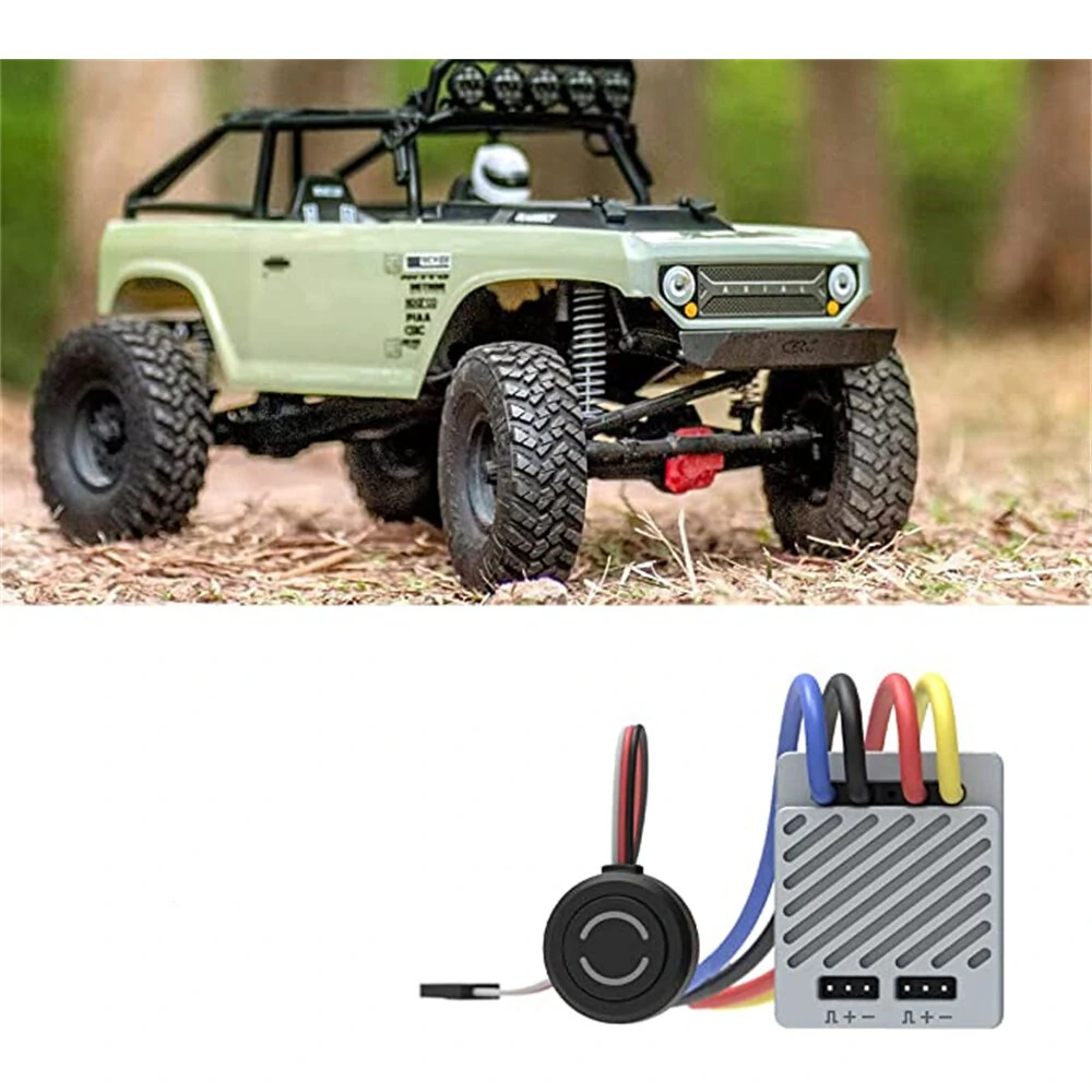 ISDT ESC90 90A Brushed ESC Full Waterproof App Programming with Brake Motor Electronic Speed Controller RC Car Touring Car/Buggies/Trucks/Rock Crawler Vehicles Models Parts — view 2