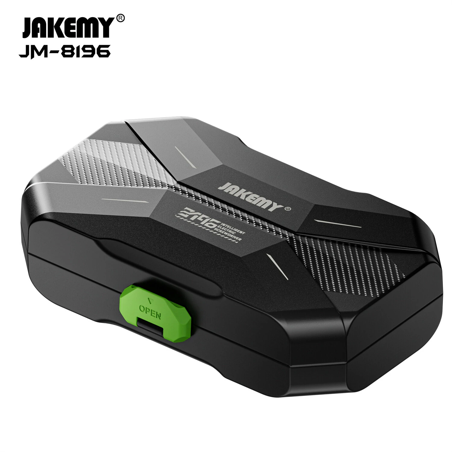 JAKEMY High Efficiency Patented Design Electric Screwdriver with 360° Shadowless Lighting 1500mah PD Charge Battery 4 Adjustable Gears 30 Screwdriver Bits Perfect for Home Appliances and Electronic Repairs — view 3