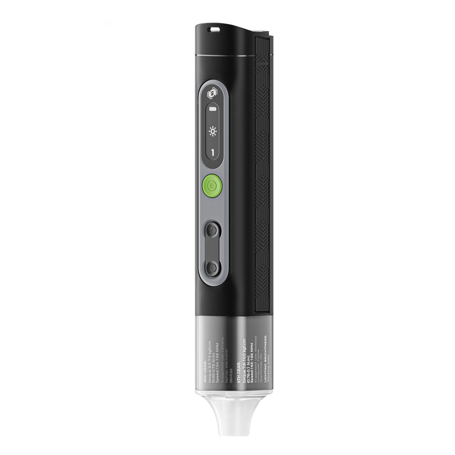 JAKEMY High Efficiency Patented Design Electric Screwdriver with 360° Shadowless Lighting 1500mah PD Charge Battery 4 Adjustable Gears 30 Screwdriver Bits Perfect for Home Appliances and Electronic Repairs — view 6