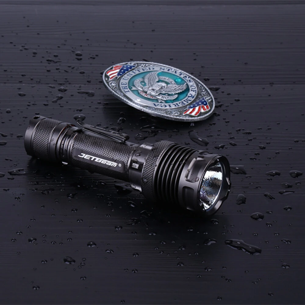 Jetbeam M37 MAX 5000LM High Performance Tactical Flashlight With 3 Tail Buttons with 21700 Battery USB Rechargeable EDC Torch Light for Hiking Camping Self-protection — view 10