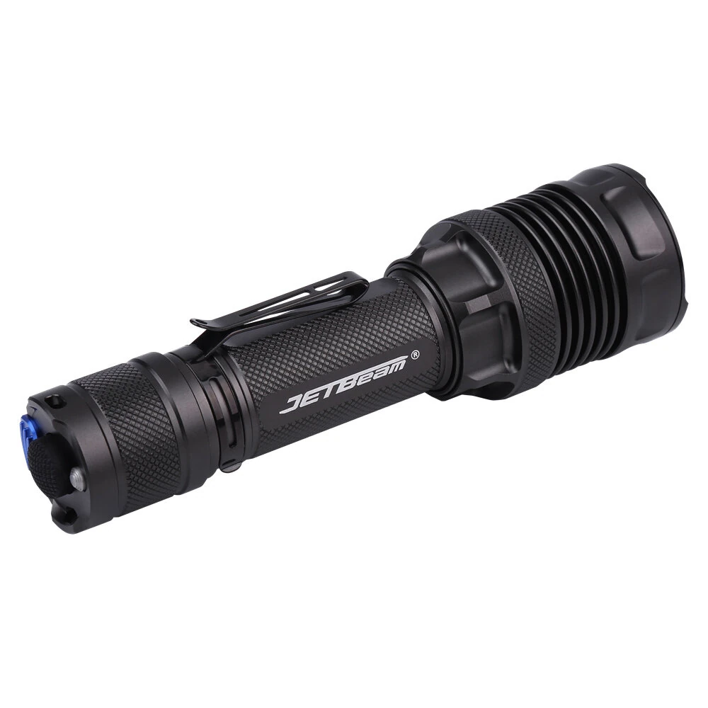 Jetbeam M37 MAX 5000LM High Performance Tactical Flashlight With 3 Tail Buttons with 21700 Battery USB Rechargeable EDC Torch Light for Hiking Camping Self-protection — view 4
