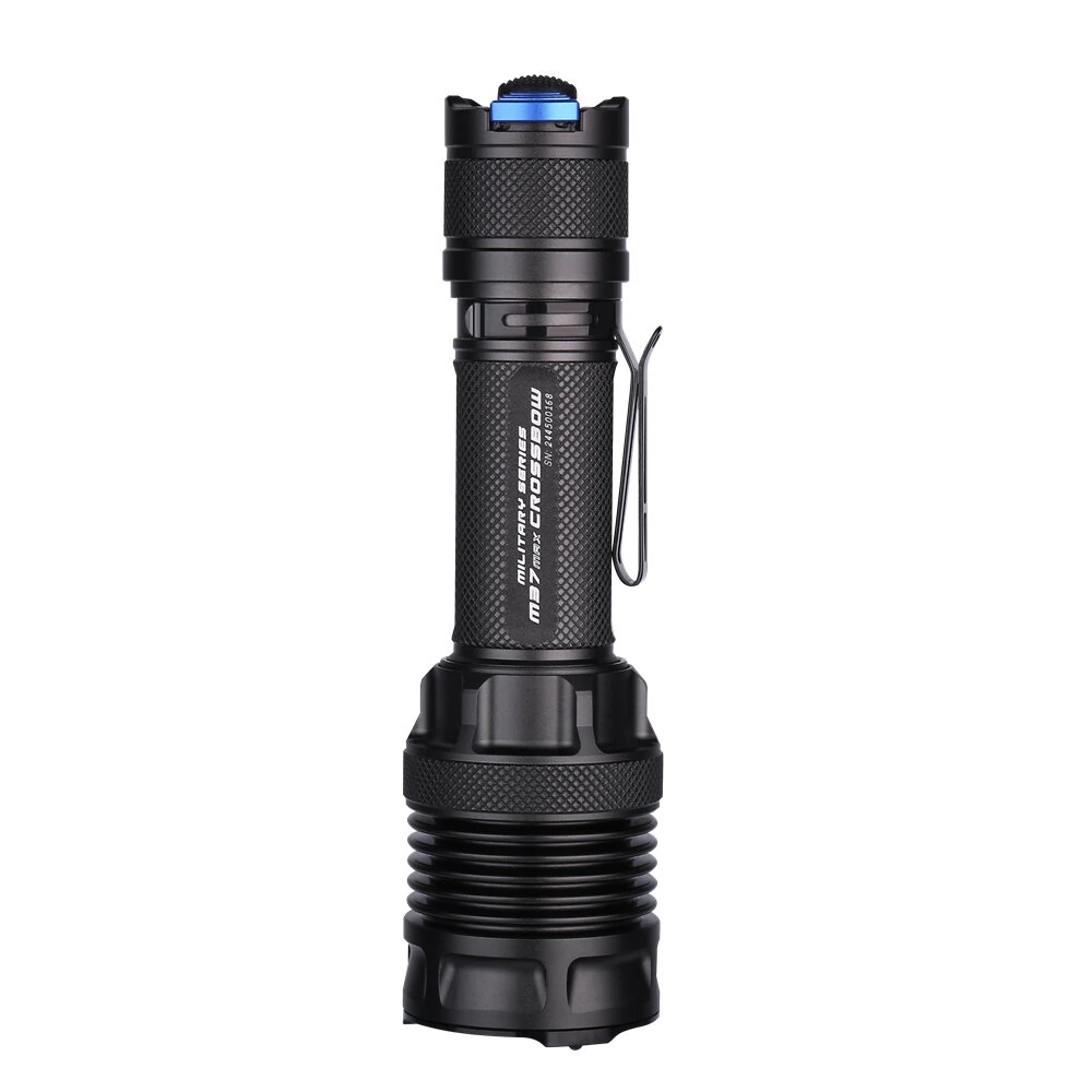 Jetbeam M37 MAX 5000LM High Performance Tactical Flashlight With 3 Tail Buttons with 21700 Battery USB Rechargeable EDC Torch Light for Hiking Camping Self-protection — view 5