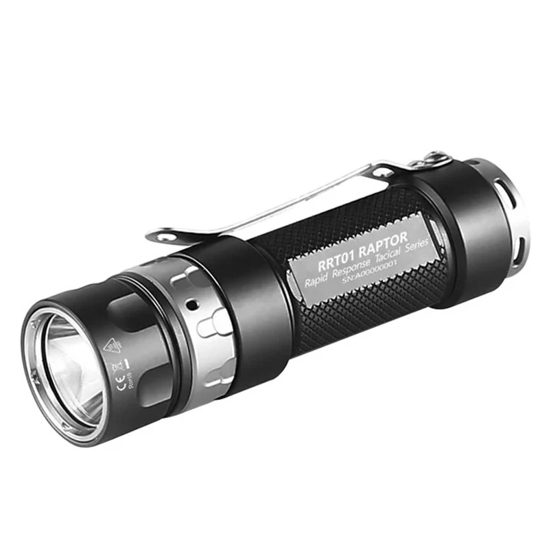 JETBeam RRT01 RAPTER 950 Lumen LED Tactical Flashlight 220M USB Rechargeable EDC LED Torch Battery Included — view 2