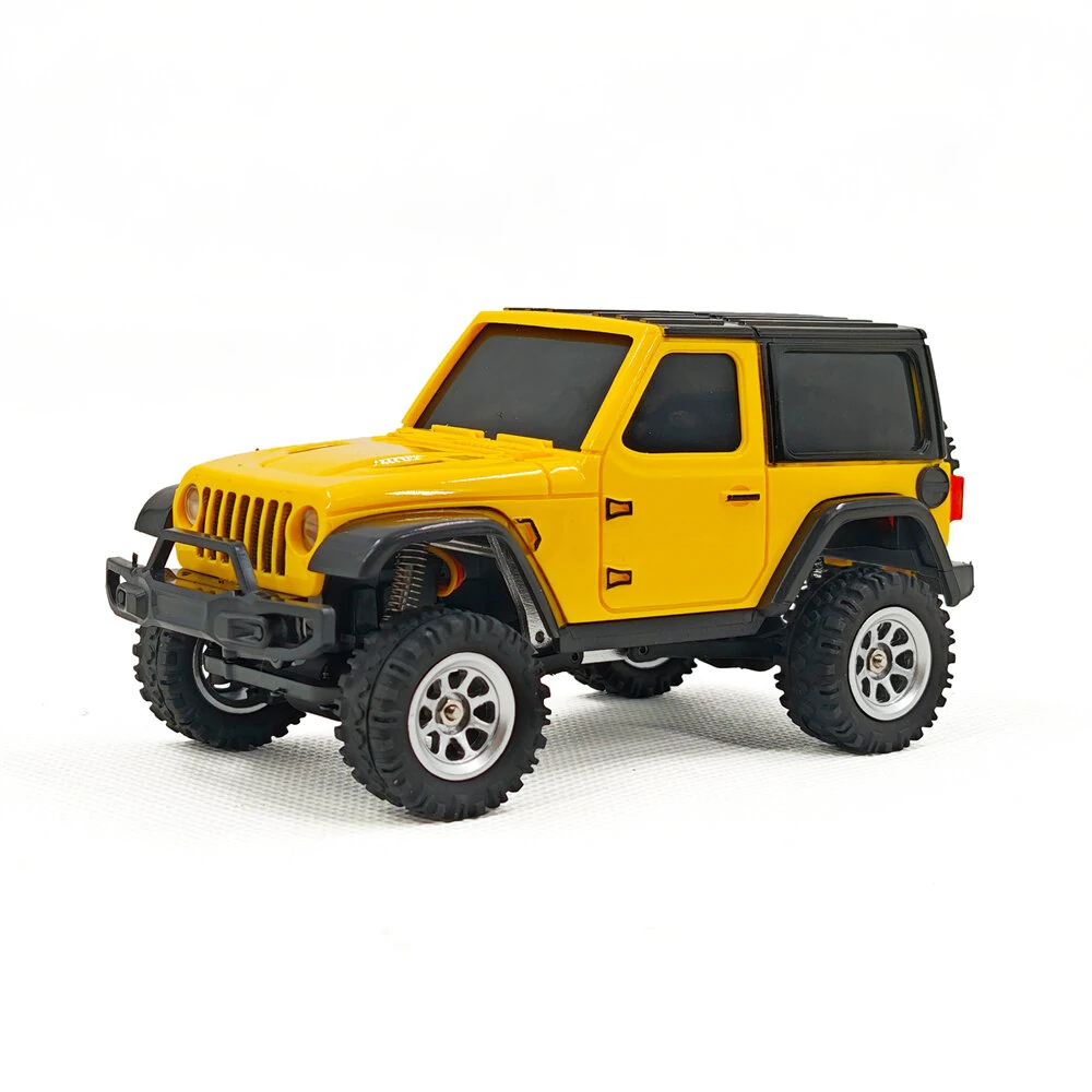 JIABAILE 3601 3602 RTR 1/36 2.4G 4WD RC Car Rock Crawler Off-Road Climbing Truck LED Lights Full Proportional Vehicles Models 60 Minutes Playing Time Toys — view 3