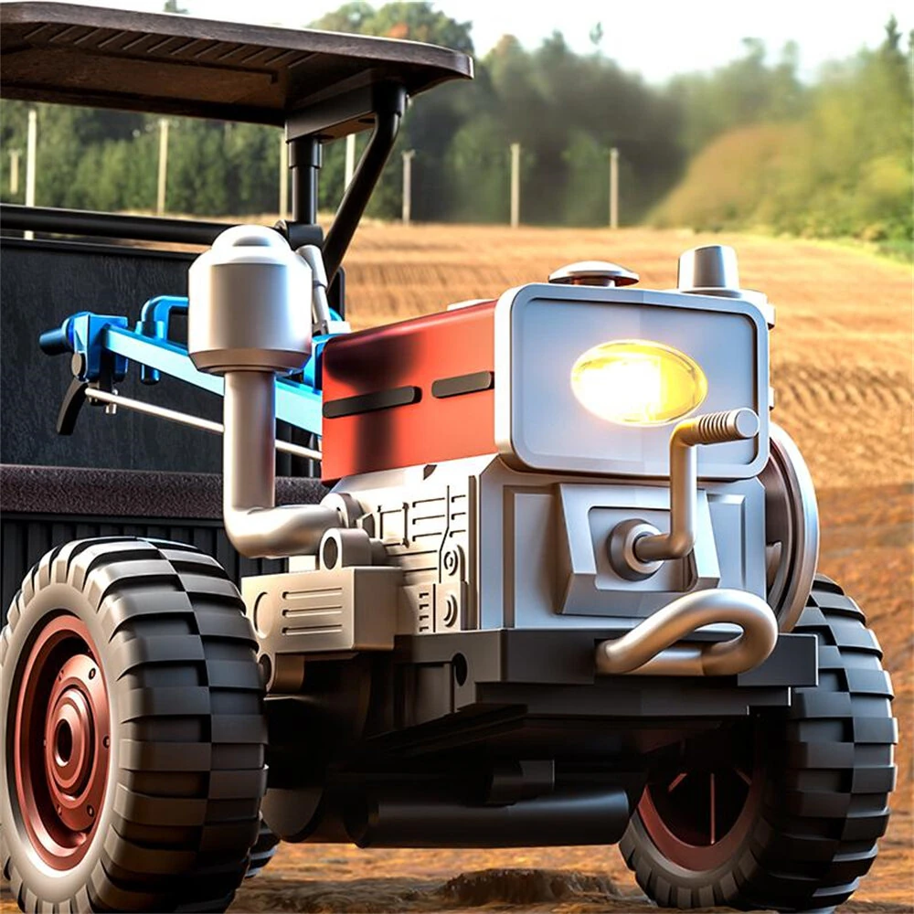 JJRC C8836-YW 2.4G 4WD Full Scale Remote Control Simulator RC Car Tractor Vehicle Models RTR — view 5