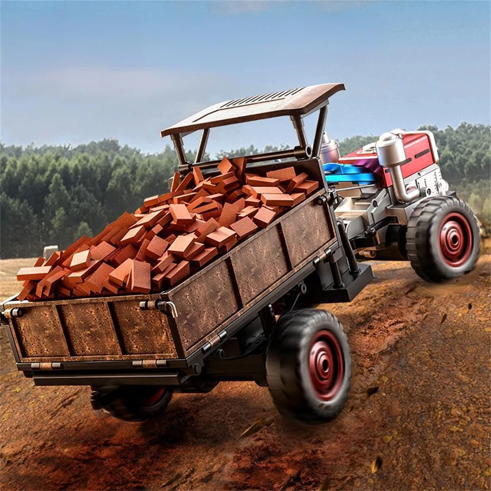JJRC C8836-YW 2.4G 4WD Full Scale Remote Control Simulator RC Car Tractor Vehicle Models RTR — view 6