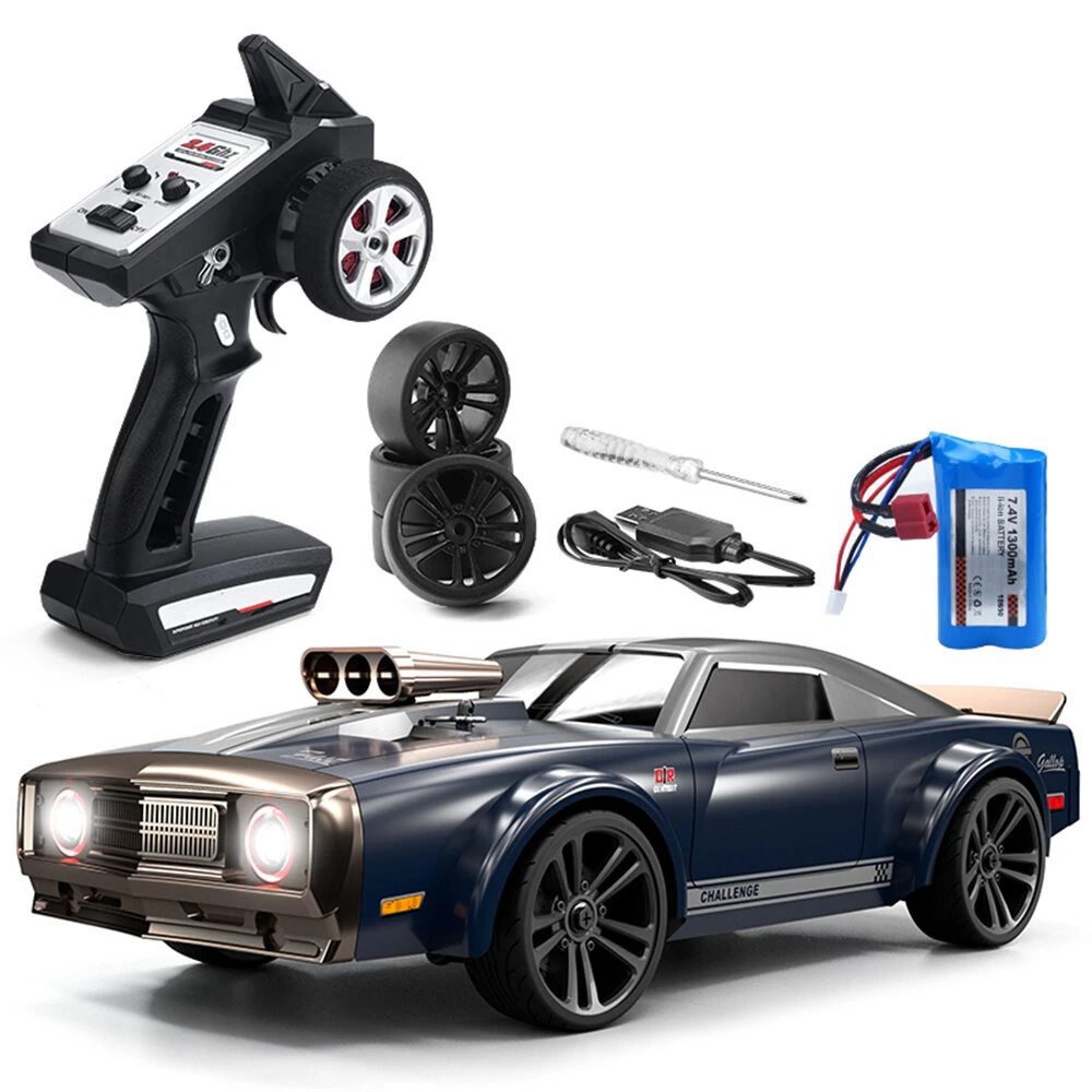 JJRC Q142 RTR 1/14 2.4G 4WD Drift RC Car Retro LED Light High Speed Full Proportional Flat On-Road Vehicles Models Toys — view 3