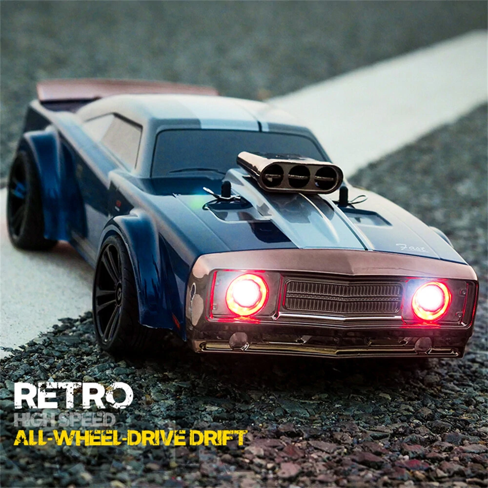 JJRC Q142 RTR 1/14 2.4G 4WD Drift RC Car Retro LED Light High Speed Full Proportional Flat On-Road Vehicles Models Toys — view 5