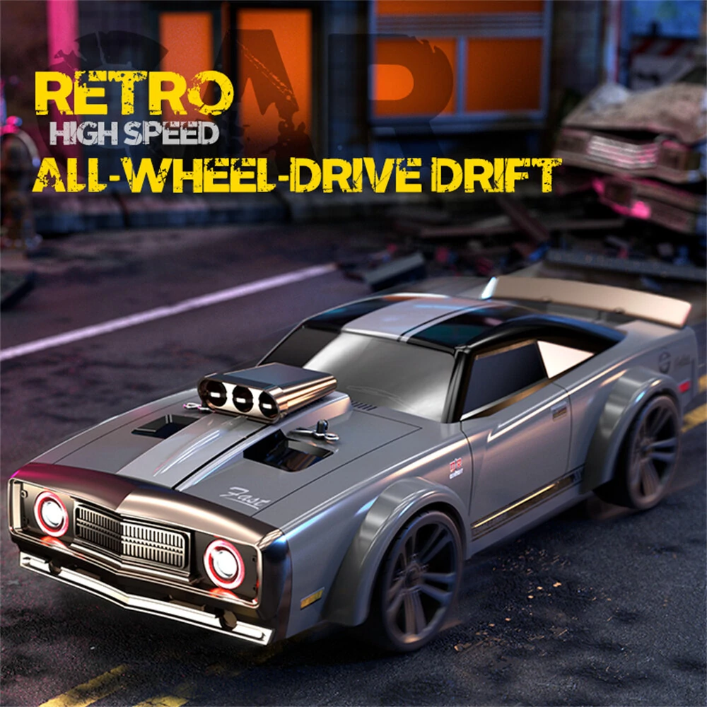 JJRC Q142 RTR 1/14 2.4G 4WD Drift RC Car Retro LED Light High Speed Full Proportional Flat On-Road Vehicles Models Toys — view 8